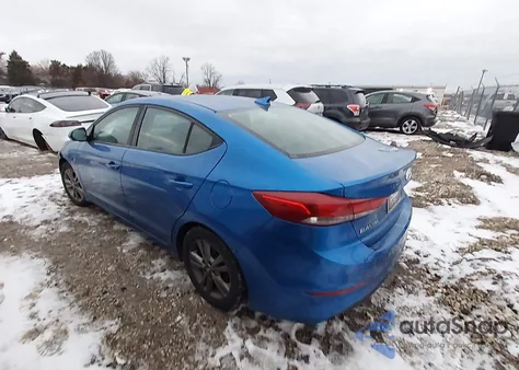 2018 Hyundai Elantra Sel из США, поврежденный, VIN 5NPD84LF3JH329569